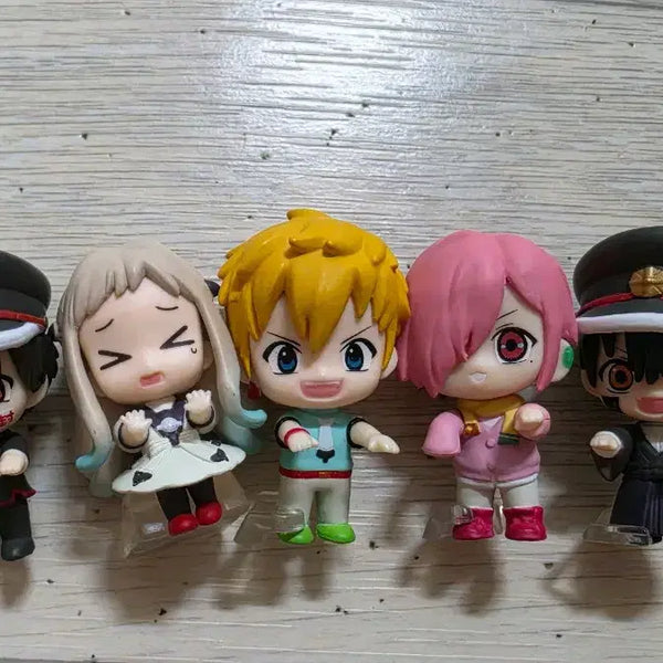 [BUNJANG] Jibaku Shonen Hanako-kun Nene Tsukasa Kou Mitsuba Standing Gacha Figures / 지박소년 하나코군 네네 츠카사 코우 미츠바 나란히 가챠 피규어