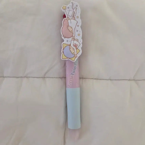 [BUNJANG] Sanrio Little Twin Stars Kiki & Lala Friction Ballpoint Pen / 산리오 리틀트윈스타 키키라가 프릭션 볼펜