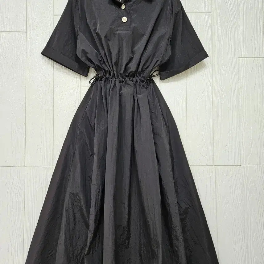 [BUNJANG] String Shirring Dress / 스트링바스락원피스