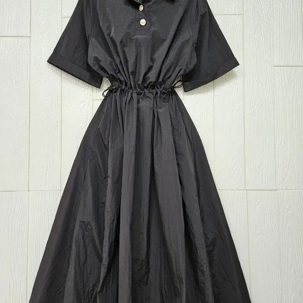 [BUNJANG] String Shirring Dress / 스트링바스락원피스