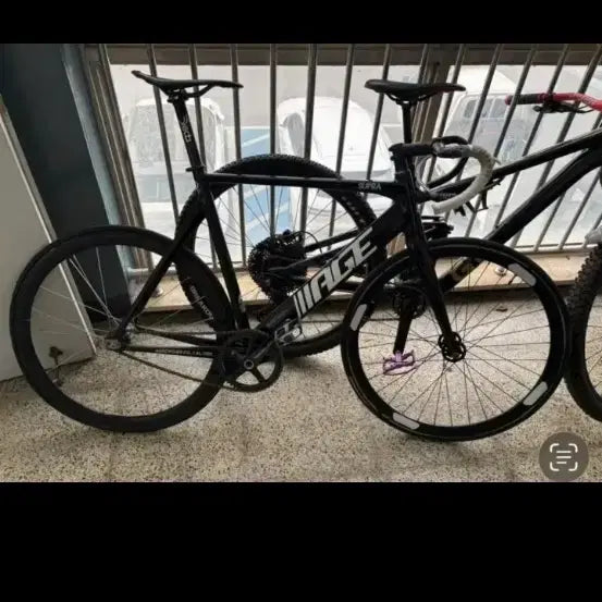 [BUNJANG] Age Supra Black Full Bike / 에이지 수프라 블랙 완차