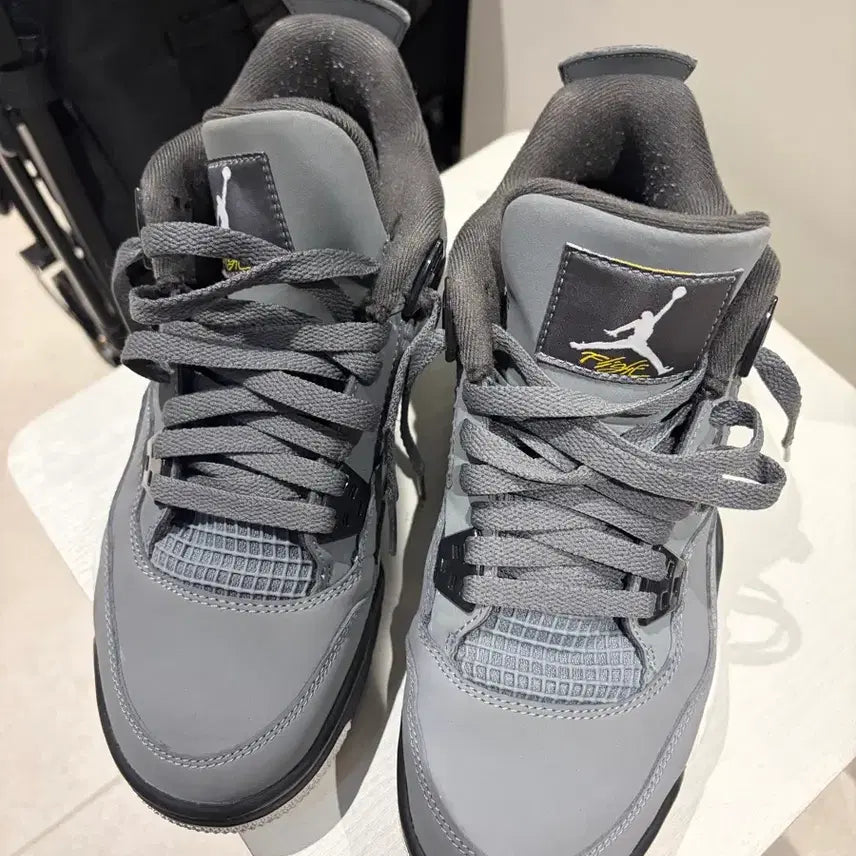[BUNJANG] Air Jordan 4 Retro Cool Grey (2019) / (GS) 조던 4 레트로 쿨 그레이 2019 (250)