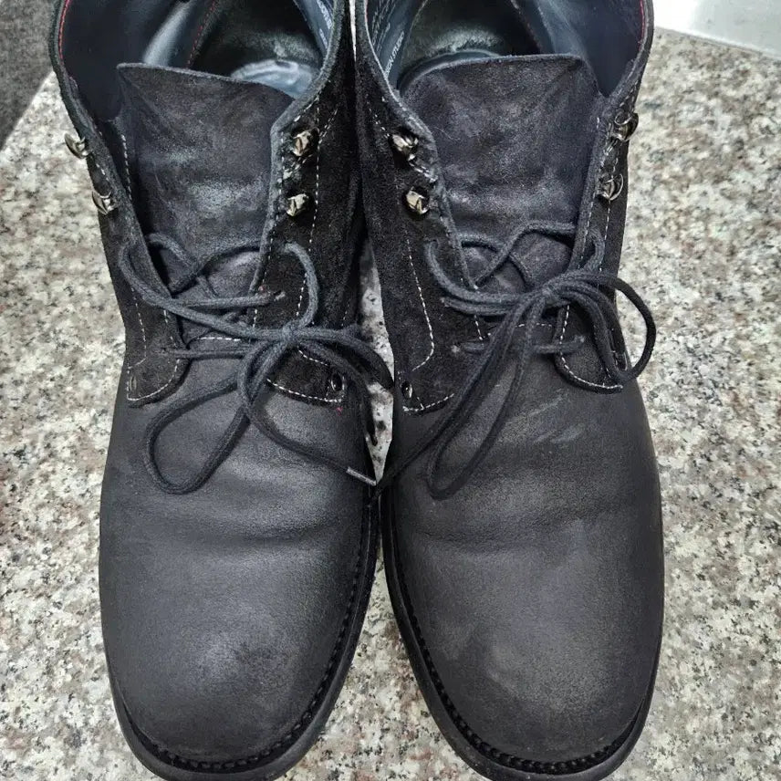 [BUNJANG] Gradus Boots 02 Suede Black 275 / 그라더스 부츠02 스웨이드 블랙 275