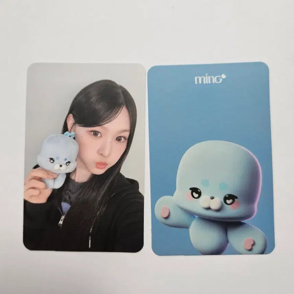 [BUNJANG] Lisence Minami Mina Mina Doll Photocard Set / 리센느 미나미 밍 인형 포토카드 포카