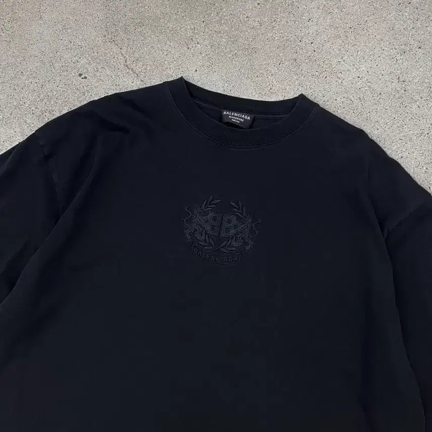 [BUNJANG] Balenciaga Lion Laurel Vintage Oversized T-Shirt / 발렌시아가 라이언 로렐 빈티지 오버핏 티셔츠