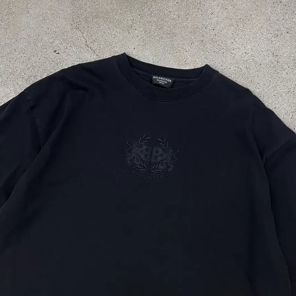 [BUNJANG] Balenciaga Lion Laurel Vintage Oversized T-Shirt / 발렌시아가 라이언 로렐 빈티지 오버핏 티셔츠