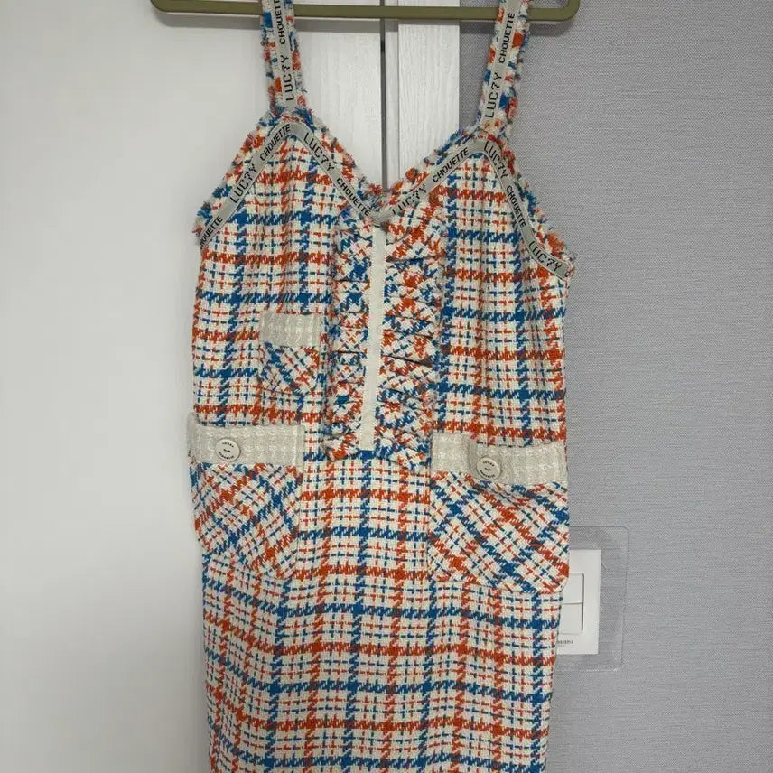 [BUNJANG] Lucky Chouette Tweed Dress / 럭키슈에뜨 트위드 원피스