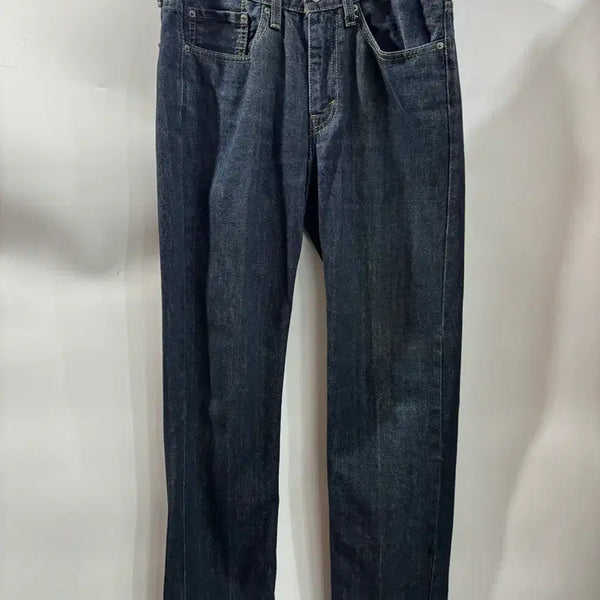 [BUNJANG] Levi's 514 Straight Dark Wash Denim Jeans W31 L32 / [31] 리바이스 514 스트레이트 데님팬츠 다크워싱 청바지 2.0  리