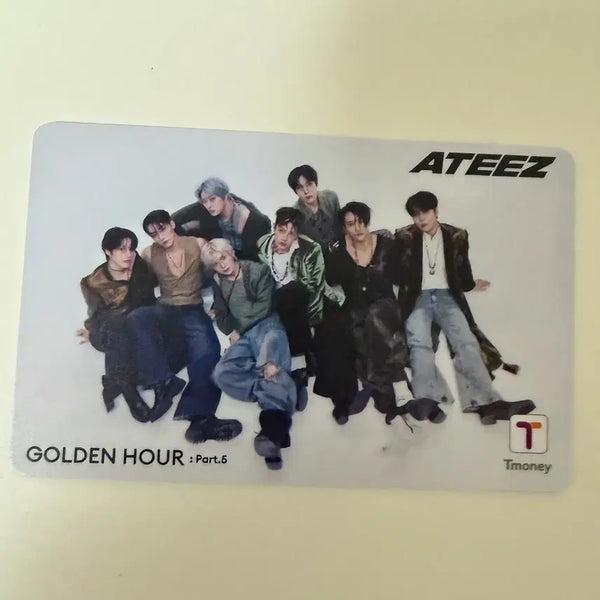 [BUNJANG] ATEEZ BAD Official Goods T-Money Card / 에이티즈 BAD 공방 역조공 티머니 카드