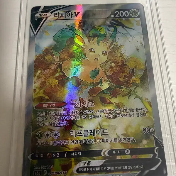 [BUNJANG] Pokemon Card Leafeon V & Origin Dialga V / 포켓몬 카드 리피아 V 디아루가 V 아래 내용 봐주세요