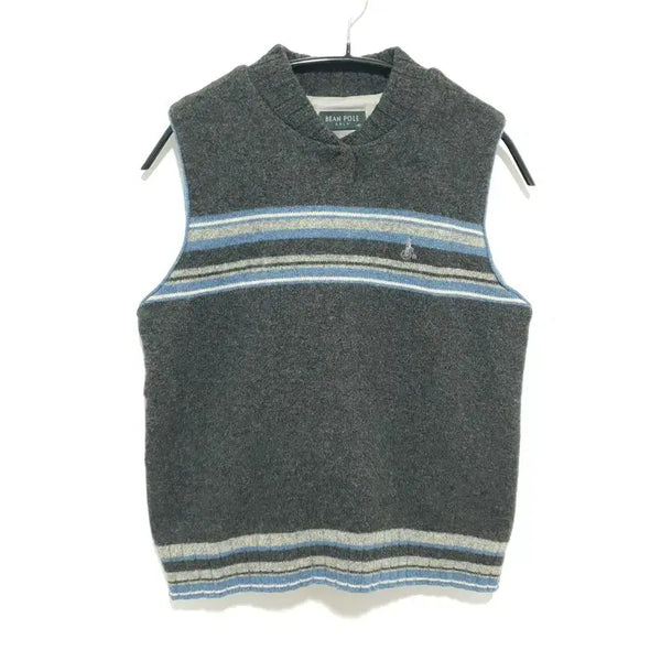 [BUNJANG] Beanpole Golf Women's Wool Knit Vest / 빈폴 골프 여성 울 니트 조끼 90_M2376