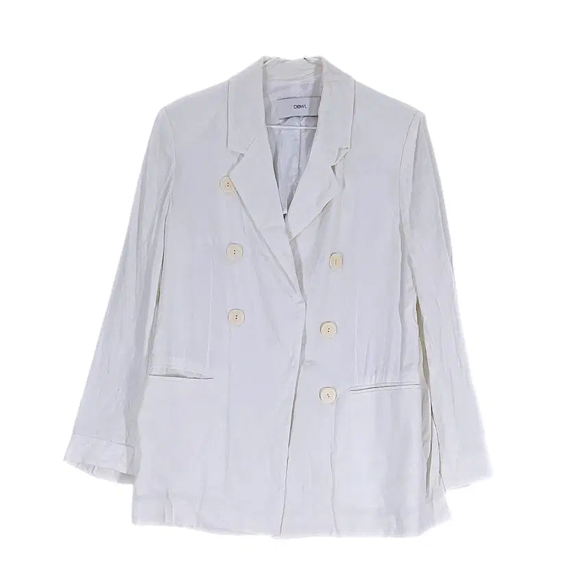 [BUNJANG] DEWL Women's Dandy Loose Fit Jacket Ivory / 듀엘 여성 댄디한 루즈핏 자켓 85 아이보리 00731