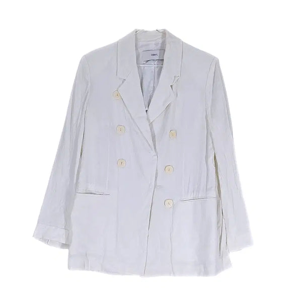 [BUNJANG] DEWL Women's Dandy Loose Fit Jacket Ivory / 듀엘 여성 댄디한 루즈핏 자켓 85 아이보리 00731