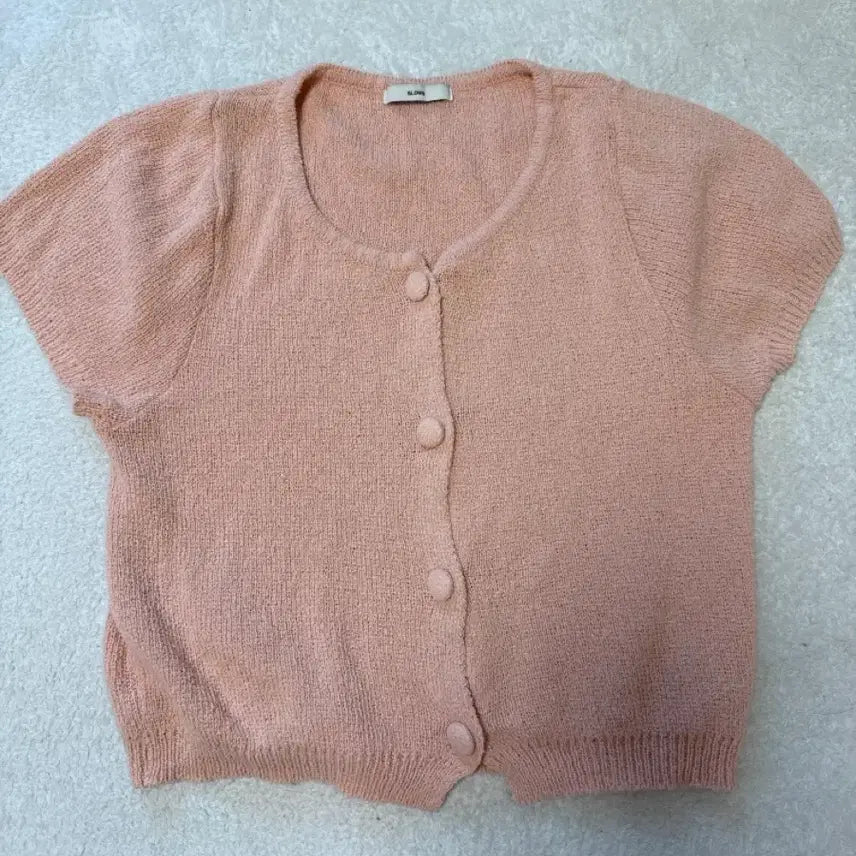 [BUNJANG] She's Cute Apricot Summer Knit / 쉬이즈큐트 살구 여름 니트