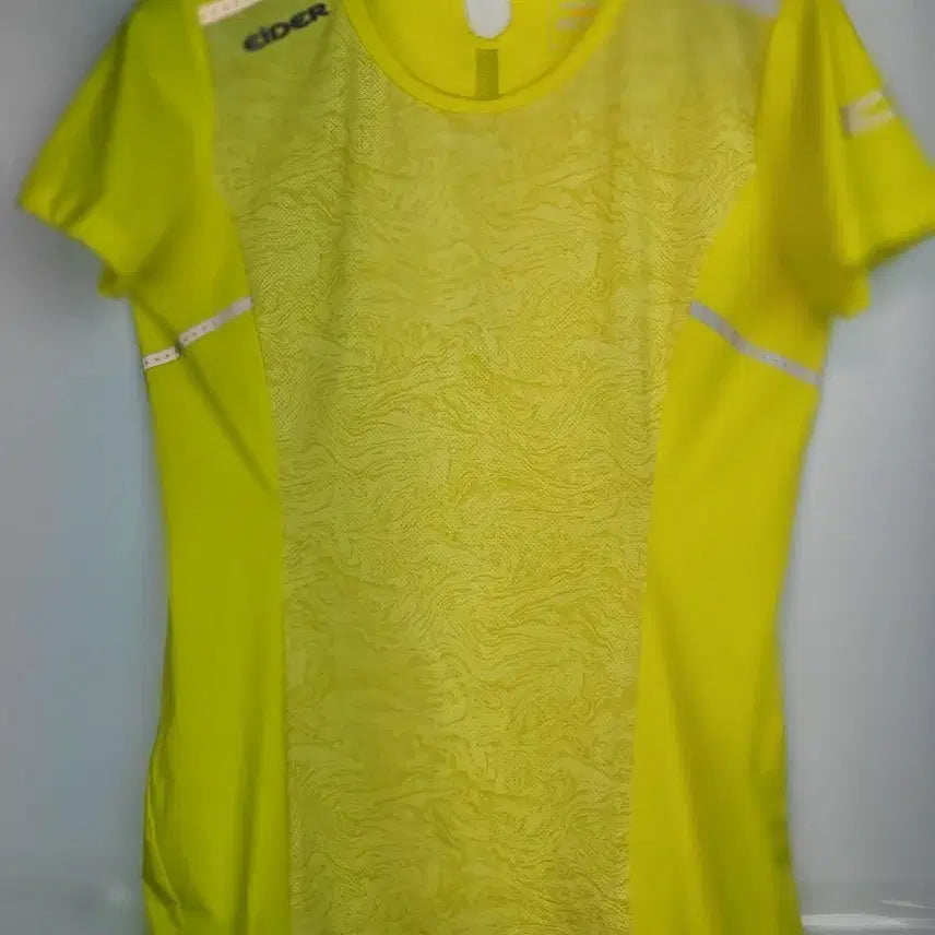 [BUNJANG] Eider Yellow Functional Short-Sleeve T-Shirt / 아이더 옐로우 기능성 반팔 티셔츠