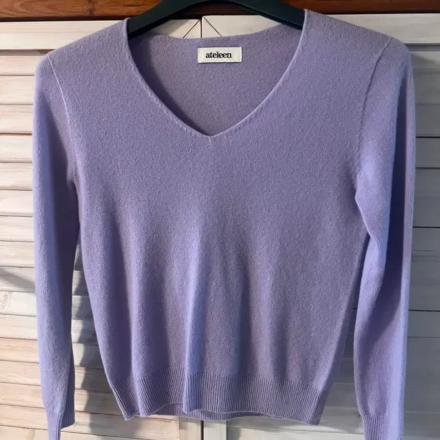 [BUNJANG] Atelleen Knit Lavender / ateleen 아뜰렌 니트 라벤더