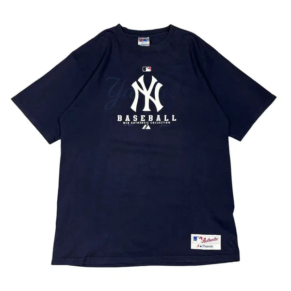 [BUNJANG] Majestic New York Yankees T-Shirt / 마제스틱 뉴욕 양키스 반팔티
