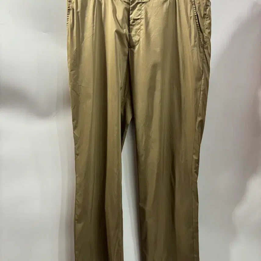[BUNJANG] J.LINDEBERG Satin Khaki Regular Fit Golf Pants / [33] 제이린드버그 골프팬츠 사틴카키 레귤러핏 3.9