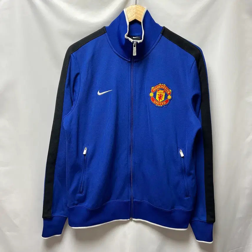 [BUNJANG] Nike Manchester United 12-13 Training Anthem Jacket Track Top Jersey XL / [정품/XL] 나이키 맨유 12-13 트레이닝 앤썸자켓 블루 트랙탑 져지