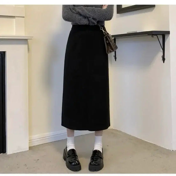 [BUNJANG] Steady Louis H-Line Long Skirt / 새제품) 스테디 루이스 h라인 롱스커트