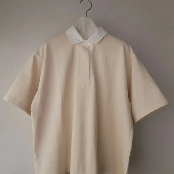 [BUNJANG] Ludiak Pique Polo T-Shirt Ivory / 루디아k 카라티셔츠