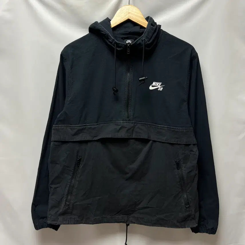 [BUNJANG] Nike Swoosh SB Black Training Anorak XL / [정품/XL] 나이키 스우시 SB 블랙 트레이닝 아노락