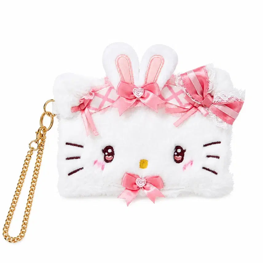 [BUNJANG] Sanrio Original Yumerebon Hello Kitty Face Card Case / 일본가) 산리오 오리지널 유메리본 헬로키티 페이스 카드 케이스
