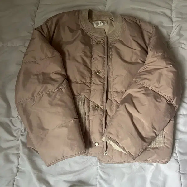 [BUNJANG] SJ.SJSJ Lightweight Padded Jacket Beige / sjsj 경량 패딩 76