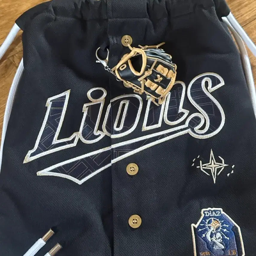 [BUNJANG] Samsung Lions Diaz Golden Glove Gym Sack Keyring / 삼성라이온즈 디아즈 골든글러브 짐색 키링 판매합니다