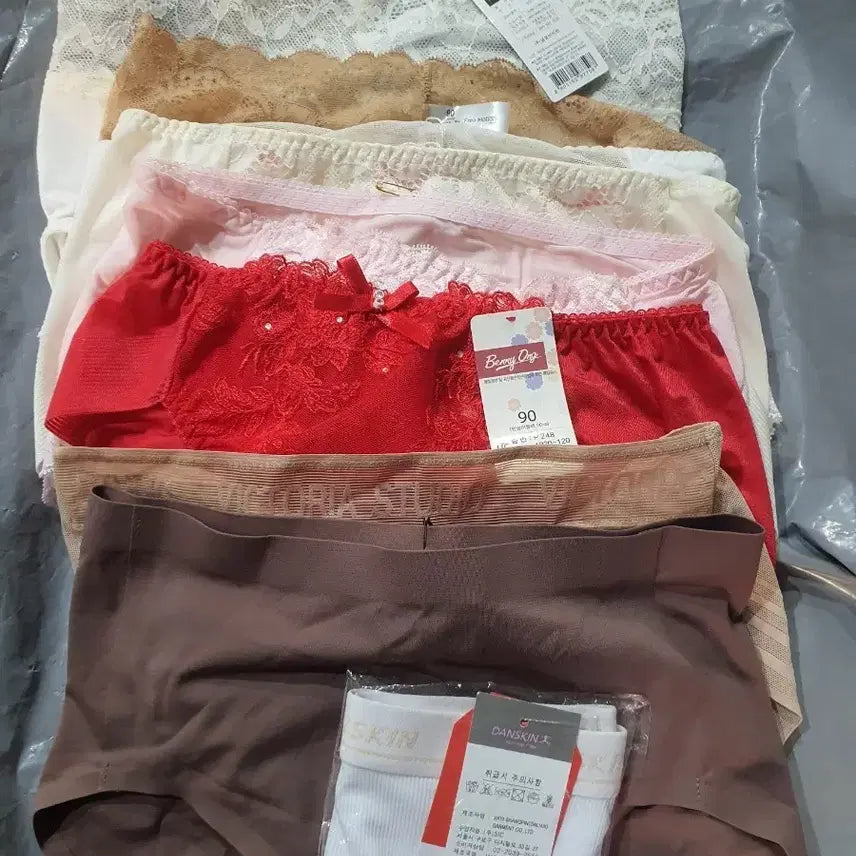 [BUNJANG] Women's Panties Bundle Set (9 pcs) / 여성 팬티   90    9장  일괄
