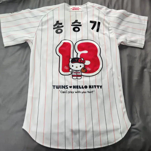 [BUNJANG] LG Twins Song Seung-gi Hello Kitty Collaboration Jersey / (95) LG트윈스 송승기 헬로키티 유니폼