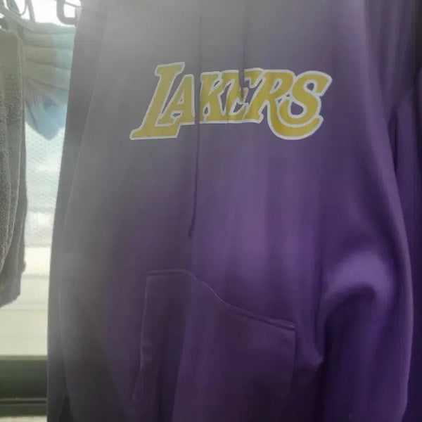[BUNJANG] LA Lakers Purple Hoodie / LA Lakers 퍼플 후드티