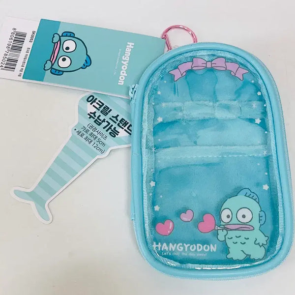 [BUNJANG] Hangyodon Acrylic Stand Keychain Pouch / 한교동 아크릴 스탠드 키링
