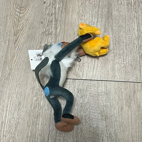 [BUNJANG] Tokyo Disneyland The Lion King Simba & Rafiki Plush Keychain / 도쿄 디즈니랜드 라이온킹 심바 라피키 봉제 인형 키링
