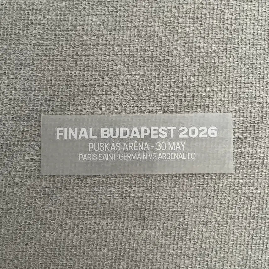 [BUNJANG] Paris Saint-Germain (PSG) 2025-2026 Champions League Final Replica Jersey / PSG 25-26 챔피언스리그 결승 MDT
