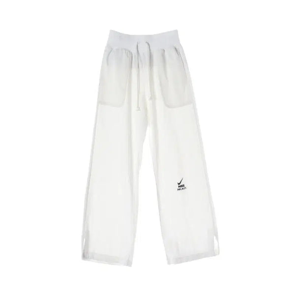 [BUNJANG] Nike Women's Cotton Poly Logo Banded Training Pants (XS) / 나이키 (WOMEN - XS) 코튼 폴리 로고 밴딩 트레이닝 팬츠