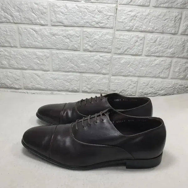 [BUNJANG] Salvatore Ferragamo Brown Oxford Shoes - Men's 7.5EEE / 페라가모 구두 브라운 옥스포드 남성 7.5eee