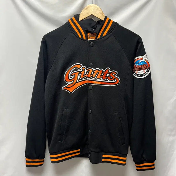 [BUNJANG] Lotte Giants Spring/Autumn Baseball Jacket (Size 95) / [정품/95] 롯데자이언츠 춘추 블랙 야구 잠바 자켓 점퍼