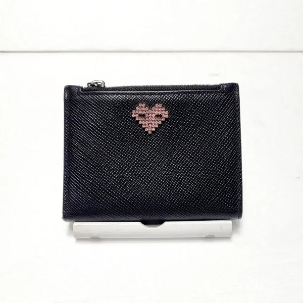 [BUNJANG] LOVCAT Women's Bi-fold Wallet Pink Heart Design / 러브캣 여성지갑/반지갑/일싼