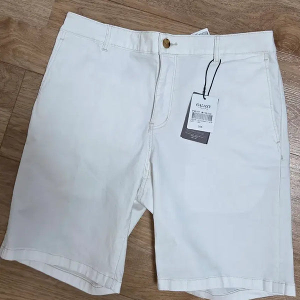 [BUNJANG] GALAXY White Wash Cotton Shorts / GALAXY 화이트 워싱 면 반바지 86(새상품)