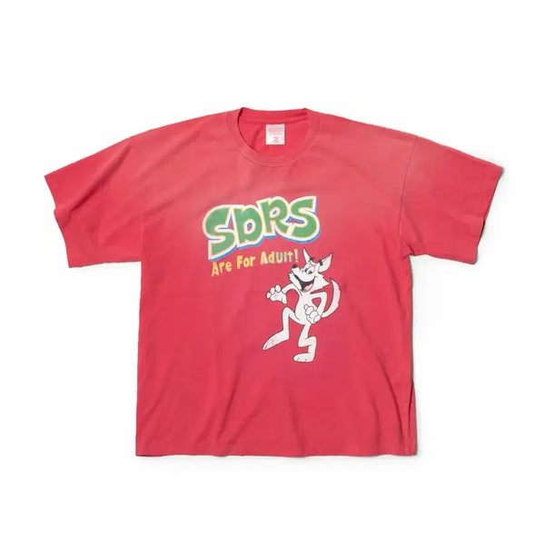 [BUNJANG] Sandee & Roses Cartoon Tee Red / 새상품 2) 샌디앤로지스 sandee & roses 카툰티 레드