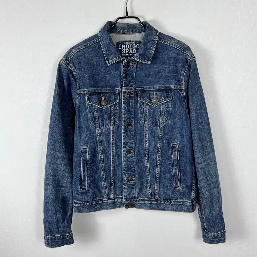 [BUNJANG] SPAO Indigo Denim Jacket Men's L / 인디고 스파오 청자켓 데님 자켓 남L 100 라덴 빈티지