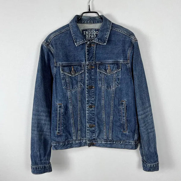 [BUNJANG] SPAO Indigo Denim Jacket Men's L / 인디고 스파오 청자켓 데님 자켓 남L 100 라덴 빈티지