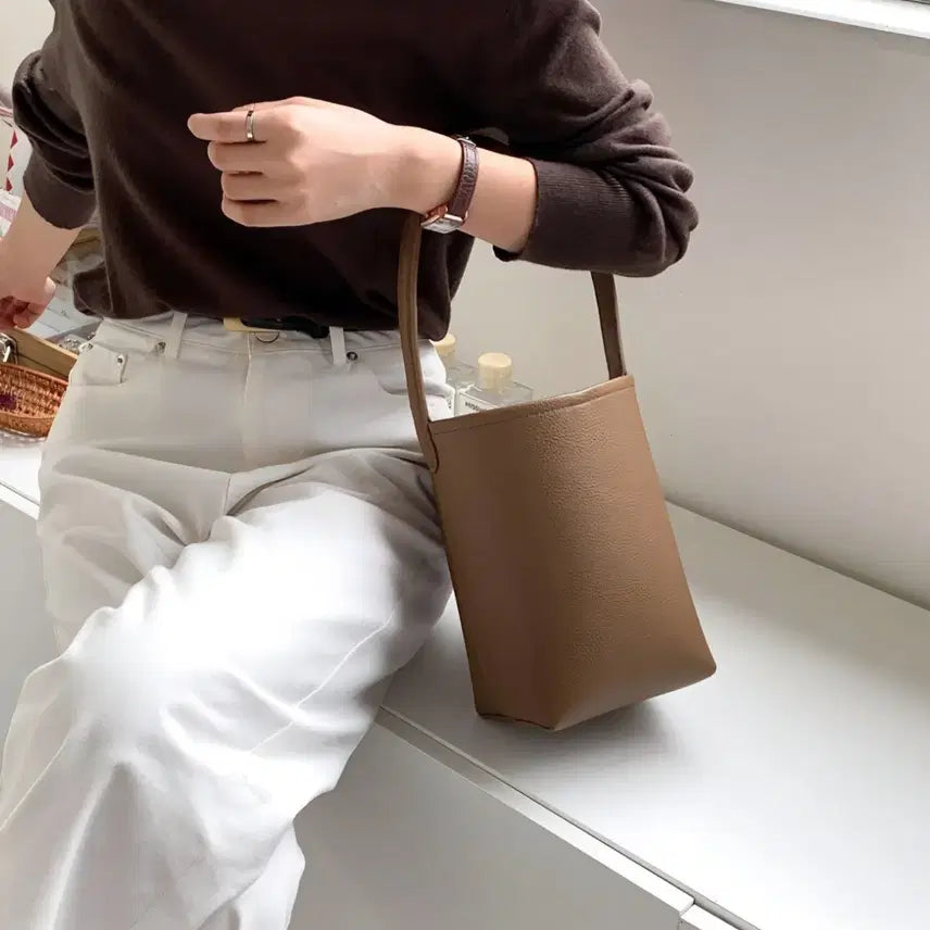 [BUNJANG] POAL Mini Tote Shoulder Bag / 포올 미니 토트 숄더백 데일리가방 (무료배송)