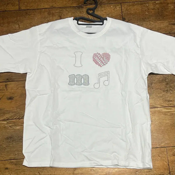 [BUNJANG] Mmlg LOVE MM HF-T T-Shirt / 엠엠엘지 러브 엠엠 하프티 L [Mmlg] LOVE MM HF-T (EV