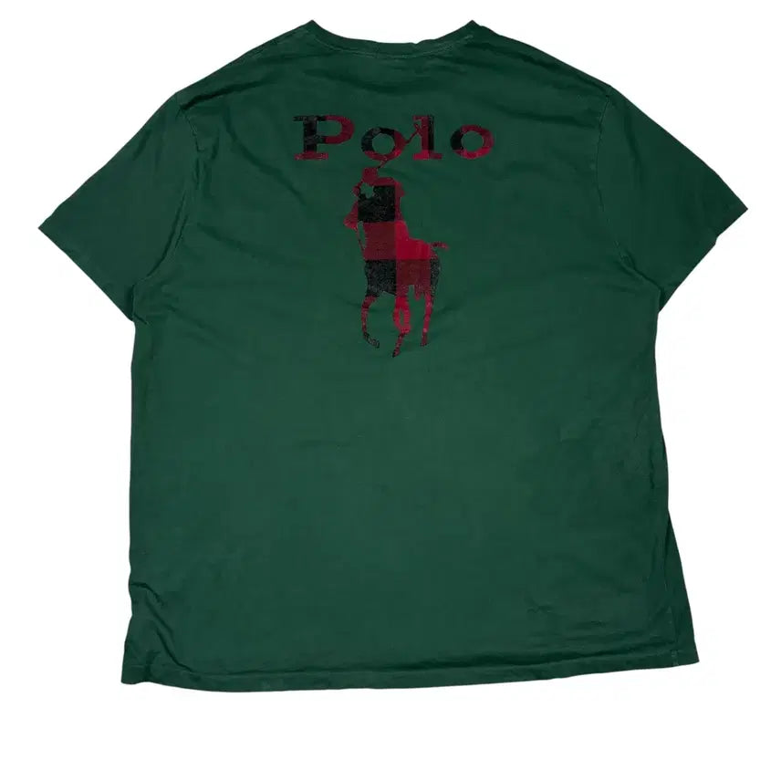 [BUNJANG] Polo Ralph Lauren Green Short Sleeve T-Shirt / 폴로 랄프로렌 그린컬러 반팔티