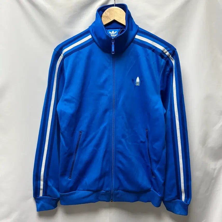 [BUNJANG] Adidas Firebird Original Blue Track Top Jersey / [정품/100] 아디다스 파이어버드 오리지날 블루 트랙탑 져지