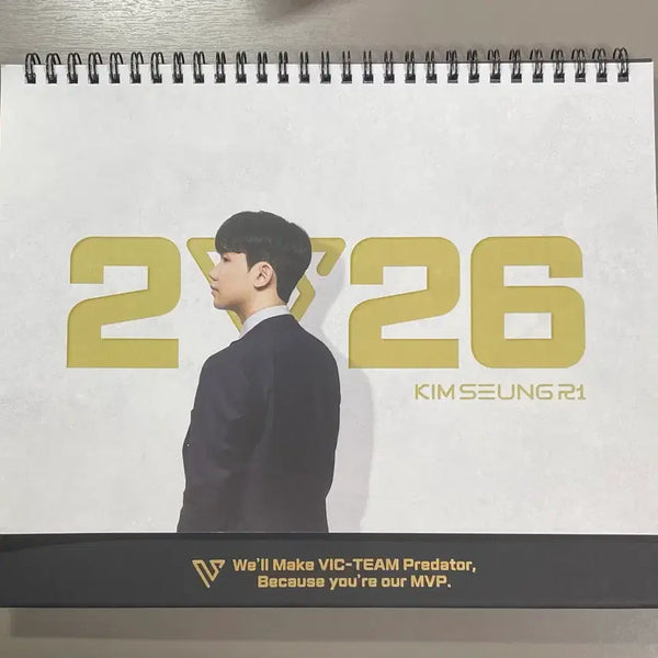 [BUNJANG] 2026 Kim Seung-ri Calendar / 2026 김승리 달력