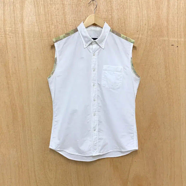 [BUNJANG] Sofnet Duck Camo Sleeveless Shirt / 소프넷 덕카모 슬리브리스 셔츠
