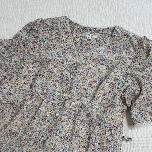 [BUNJANG] Thursday Island Floral Pattern Dress (Ivory, Small) / Thursday Island 플로럴 패턴 원피스 (아이보리 스몰)
